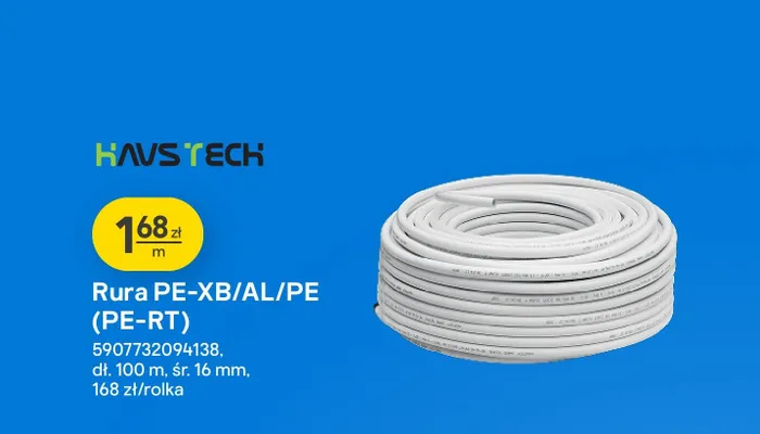 Rura PE-XB/AL/PE (PE-RT) promocja w Castorama