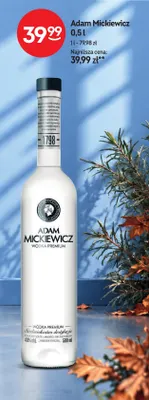 Wódka Adam Mickiewicz promocja w Żabka