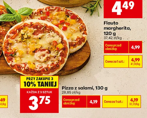 Pizza z salami promocja w Biedronka