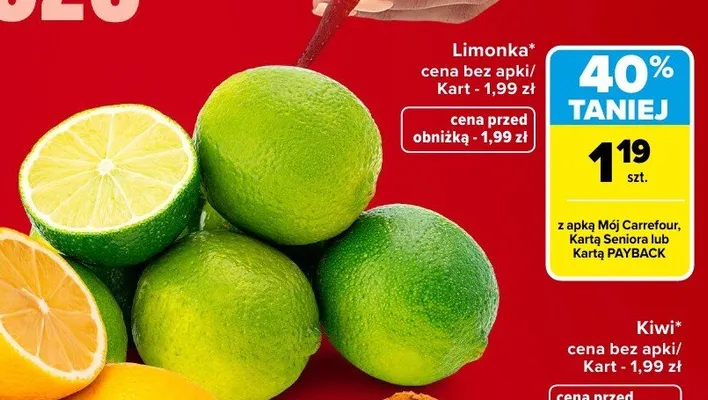 Limonka promocja w Carrefour