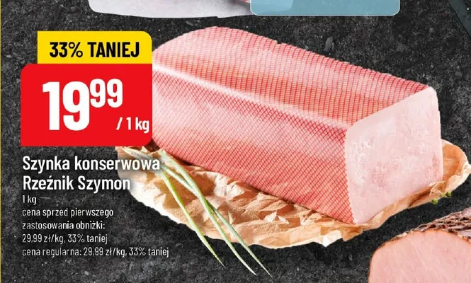 Szynka konserwowa Rzeźnik Szymon promocja w POLOmarket