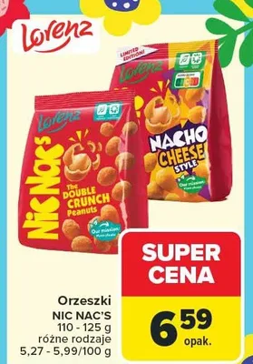 Orzeszki Nic Nac's Lorenz promocja w Carrefour