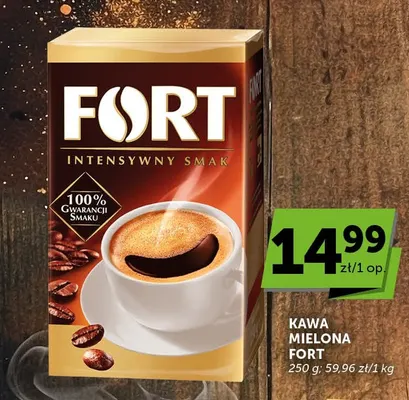 Kawa mielona Fort promocja w Groszek
