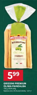 Grissini Premium oliwa Panealba promocja w Stokrotka