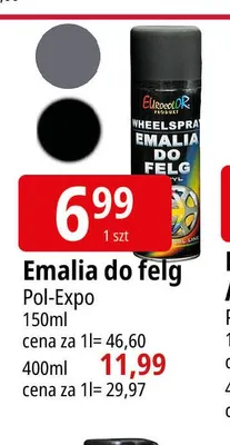 Emalia do felg Pol-Expo 150 ml promocja w Leclerc