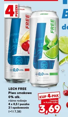 Piwo smakowe 0% alk. różne rodzaje promocja w Kaufland