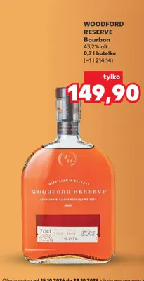 Bourbon Woodford Reserve promocja w Kaufland