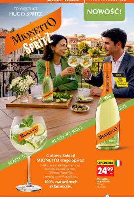 Gotowy koktajl Mionetto Hugo Spritz promocja w Biedronka