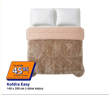 Kołdra Easy 140x200 cm promocja w Action