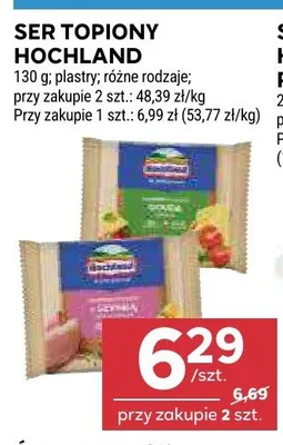 Ser topiony Hochland plastry promocja w Stokrotka