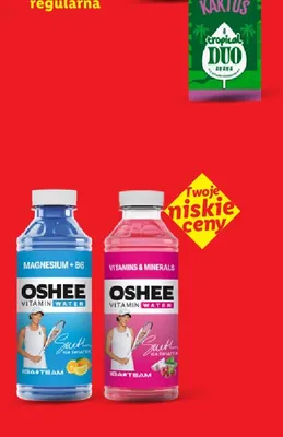 Napój witaminowy Oshee Vitamin Water Magnesium + B6 promocja w Lidl
