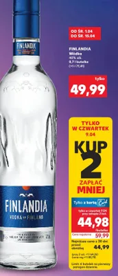 Wódka promocja w Kaufland