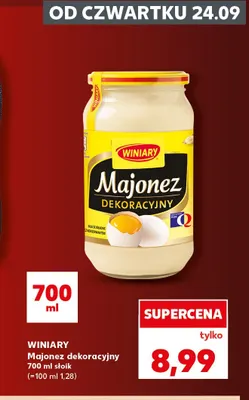 Majonez dekoracyjny Winiary promocja w Kaufland