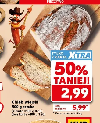 Chleb wiejski promocja w Kaufland