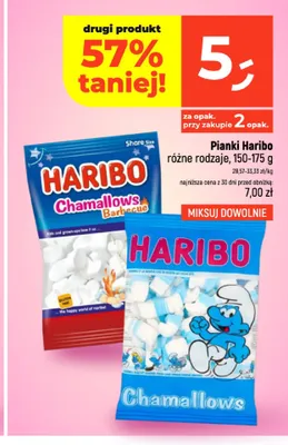 Pianki Haribo Chamallows Smerfy promocja w Dealz