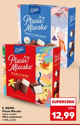 Ptasie Mleczko waniliowe E.Wedel promocja w Kaufland