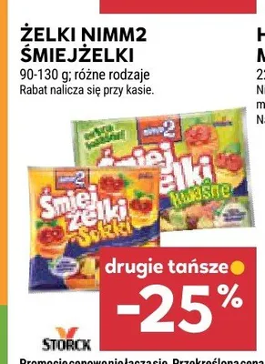 Żelki Nimm2 Śmiejżelki promocja w Stokrotka