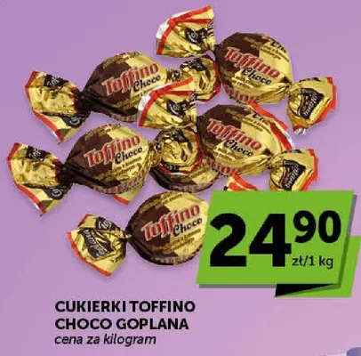 Cukierki Toffino Choco Goplana promocja w Groszek