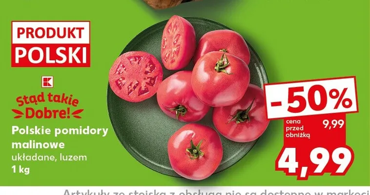 Polskie pomidory malinowe Stąd takie Dobre! promocja w Kaufland