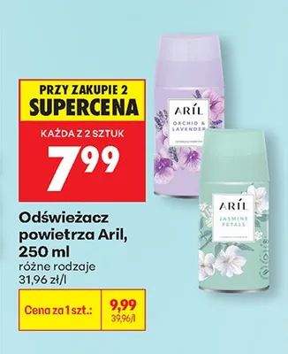 Odświeżacz powietrza, różne rodzaje promocja w Biedronka