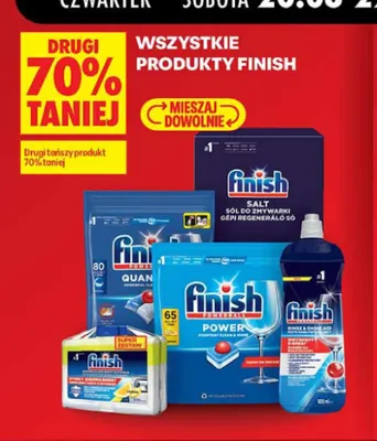 Kapsułki do zmywarki Finish Quantum promocja w Biedronka