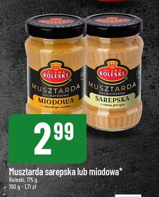 Musztarda Sarepska Roleski promocja w POLOmarket