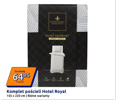 Komplet pościeli promocja w Action