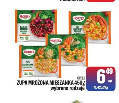 Zupa mrożona kalafiorowa Hortex promocja w Tomi Markt
