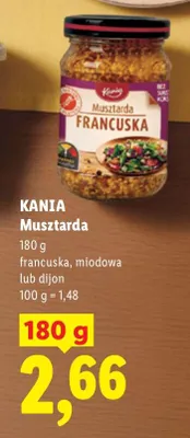 Musztarda miodowa promocja w Lidl