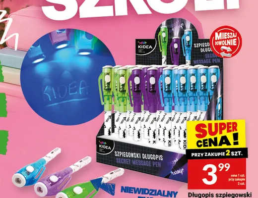 Długopis szpiegowski Kidea promocja w Twój Market