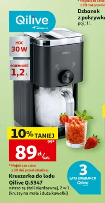 Kruszarka do lodu Qilive Q.5347 promocja w Auchan