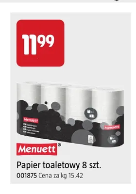 Papier toaletowy Menuett 8-pak promocja w Jula