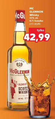 Whisky 0,7 l promocja w Kaufland