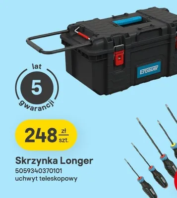 Skrzynka Longer promocja w Castorama