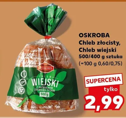 Chleb promocja w Kaufland