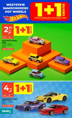 Samochodzik Hot Wheels Spring promocja w Dealz