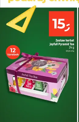 Zestaw herbat Joyfull Pyramid Tea promocja w Dealz