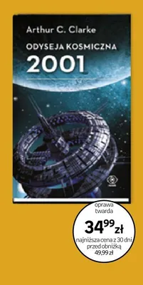 Książka Odyseja kosmiczna 2001 Arthur C. Clarke promocja w Empik