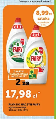 Płyn do naczyń Fairy promocja w Groszek
