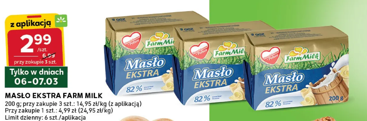 Masło promocja w Stokrotka