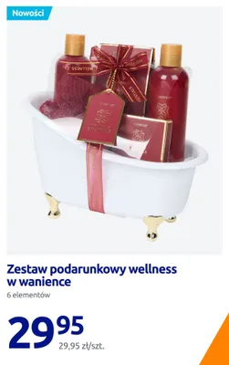 Zestaw podarunkowy wellness w wanience 6 elementów Wondernice promocja w Action