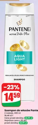 Szampon do włosów Aqua Light promocja w Dino