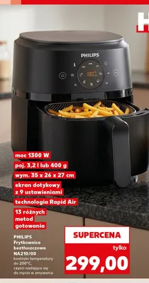 Frytkownica beztłuszczowa Philips NA210/00 promocja w Kaufland
