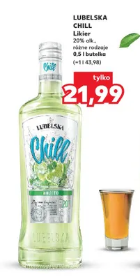 Likier Lubelska Chill Mojito promocja w Kaufland