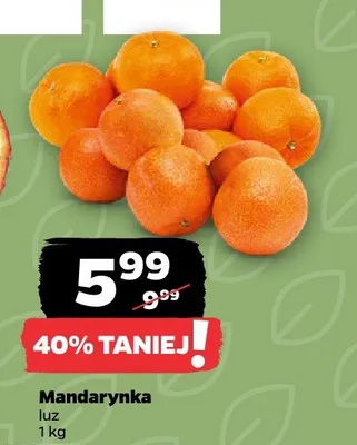 Mandarynka luz promocja w Netto