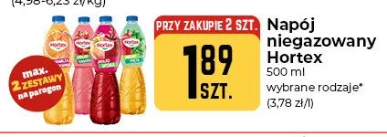Napój niegazowany Hortex Wiśnia promocja w Społem Częstochowa