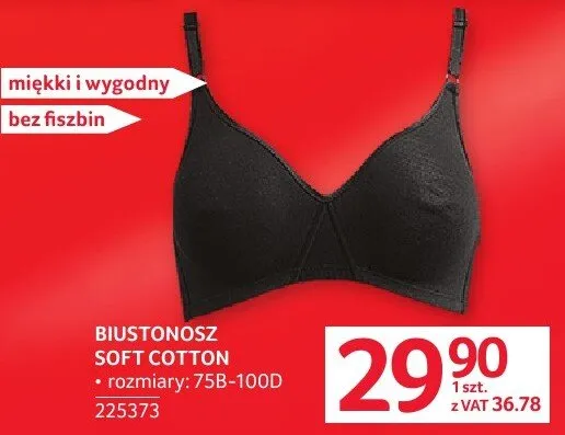 BIUSTONOSZ SOFT COTTON promocja w Selgros