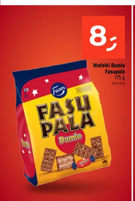 Wafelki Dumle Fasupala promocja w Dealz