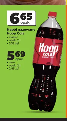 Napój gazowany Hoop Cola Classic promocja w Odido