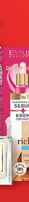 Serum i krem do twarzy Eveline Cosmetics Duo Power 2w1 promocja w Biedronka